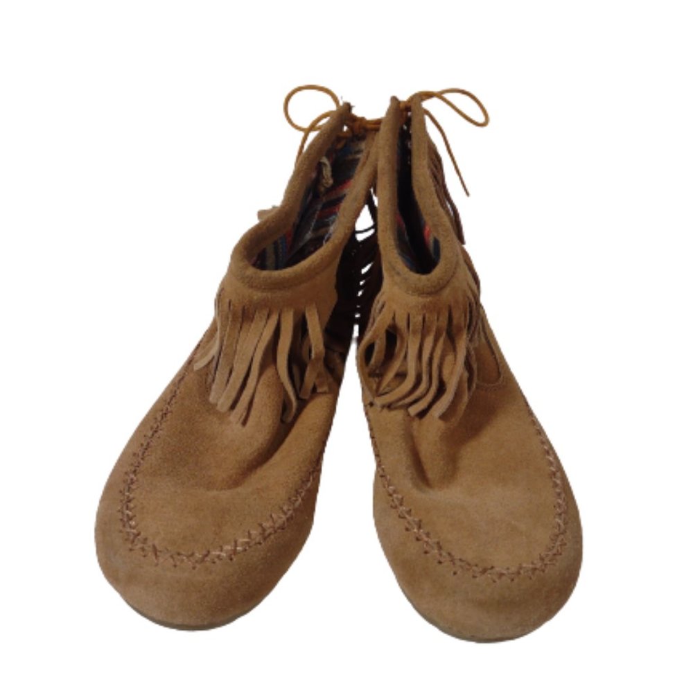 Makalu Canyon Moccasin Boots Women's size 6M Suede Brown - Picture 4 of 8
